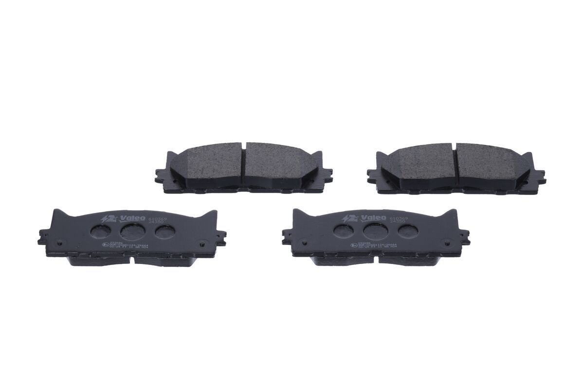 Stabdžių trinkelių rinkinys, diskinis stabdys VALEO 610369