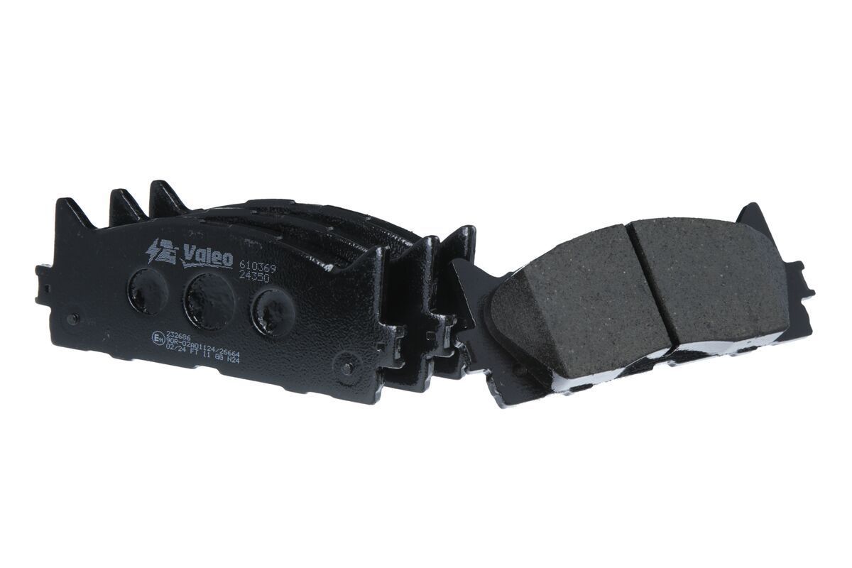 Stabdžių trinkelių rinkinys, diskinis stabdys VALEO 610369