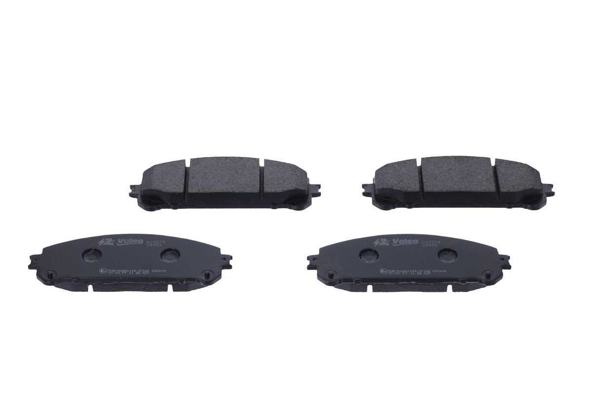 Stabdžių trinkelių rinkinys, diskinis stabdys VALEO 610374