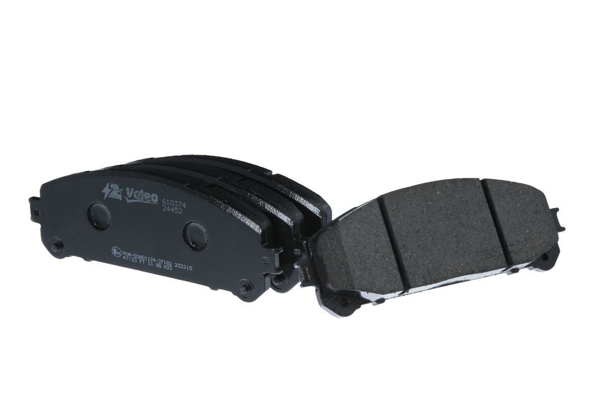 Stabdžių trinkelių rinkinys, diskinis stabdys VALEO 610374