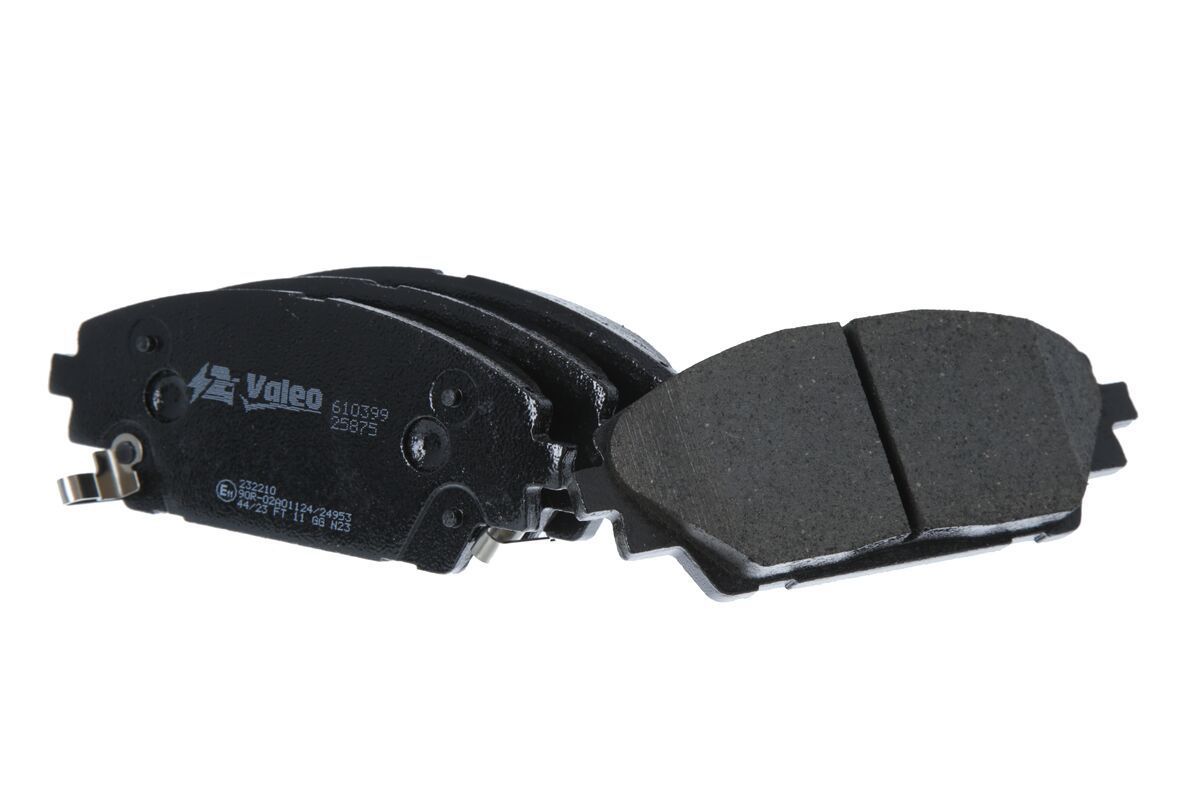 Stabdžių trinkelių rinkinys, diskinis stabdys VALEO 610399