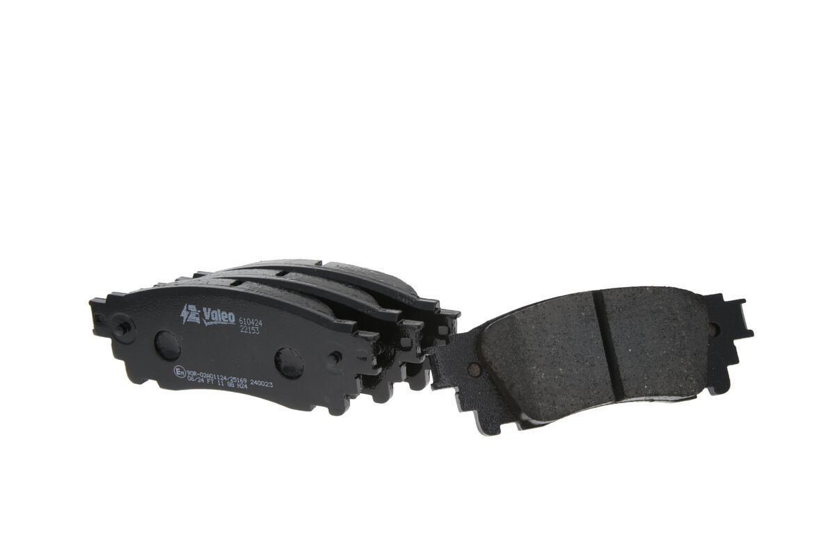 Stabdžių trinkelių rinkinys, diskinis stabdys VALEO 610424