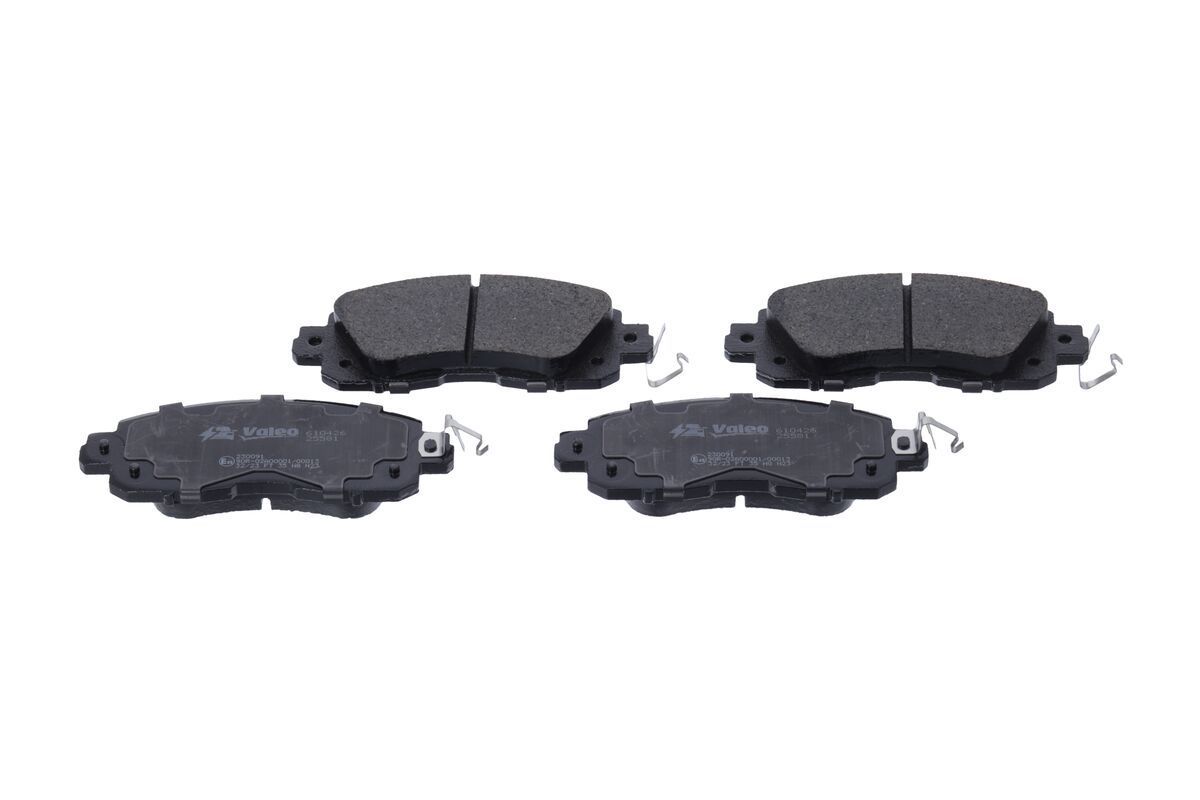 Stabdžių trinkelių rinkinys, diskinis stabdys VALEO 610426