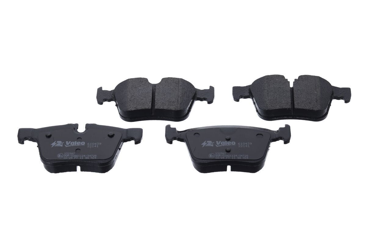 Stabdžių trinkelių rinkinys, diskinis stabdys VALEO 610439