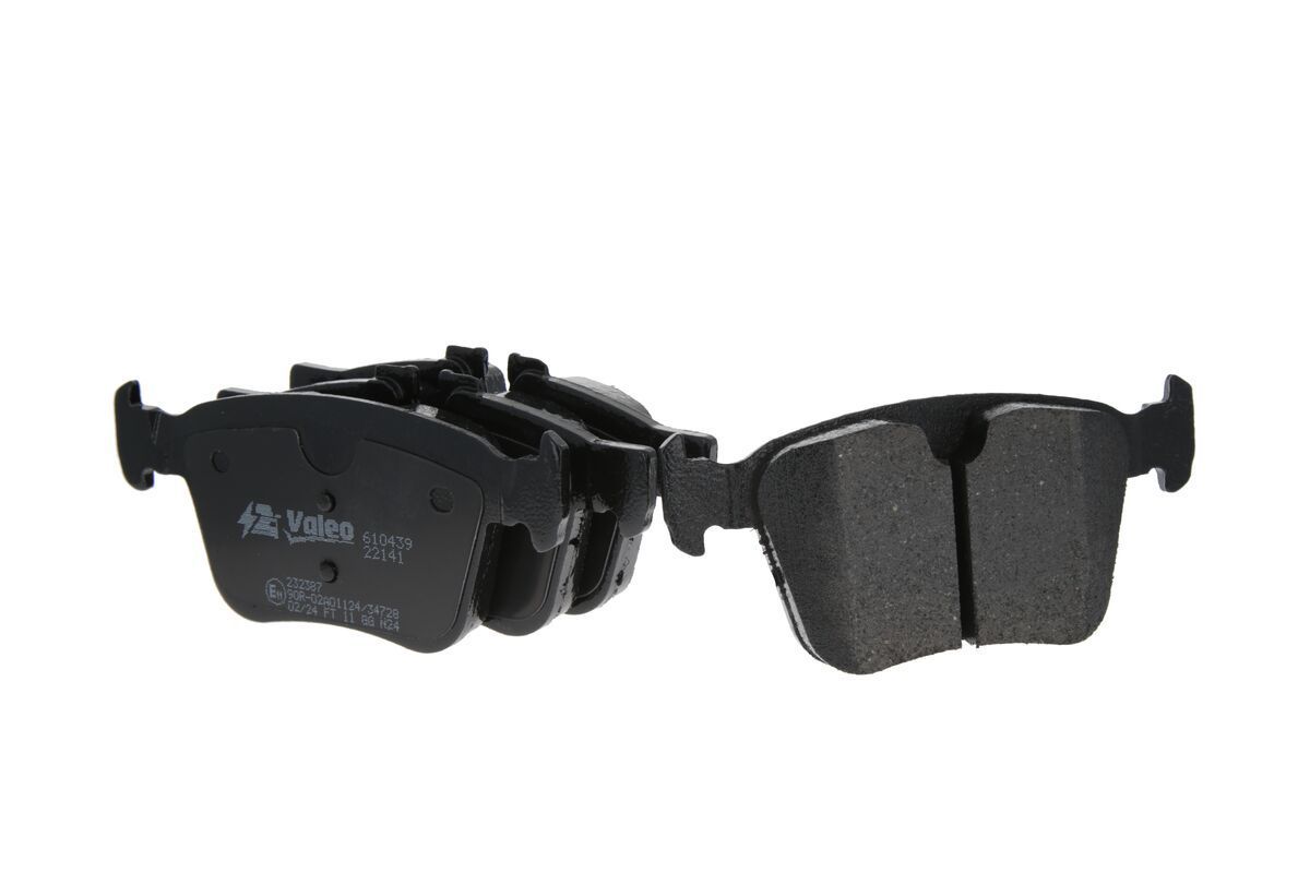Stabdžių trinkelių rinkinys, diskinis stabdys VALEO 610439