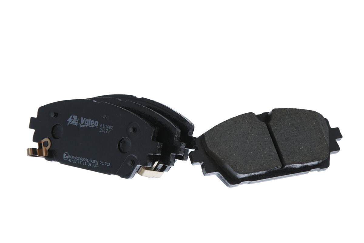 Stabdžių trinkelių rinkinys, diskinis stabdys VALEO 610482