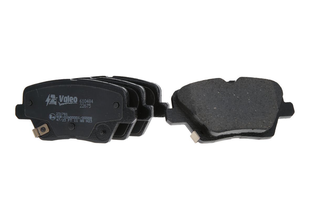 Stabdžių trinkelių rinkinys, diskinis stabdys VALEO 610484