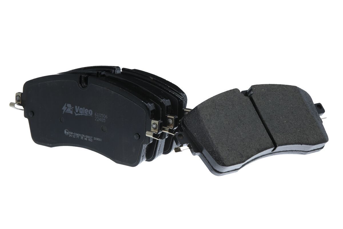 Stabdžių trinkelių rinkinys, diskinis stabdys VALEO 610506