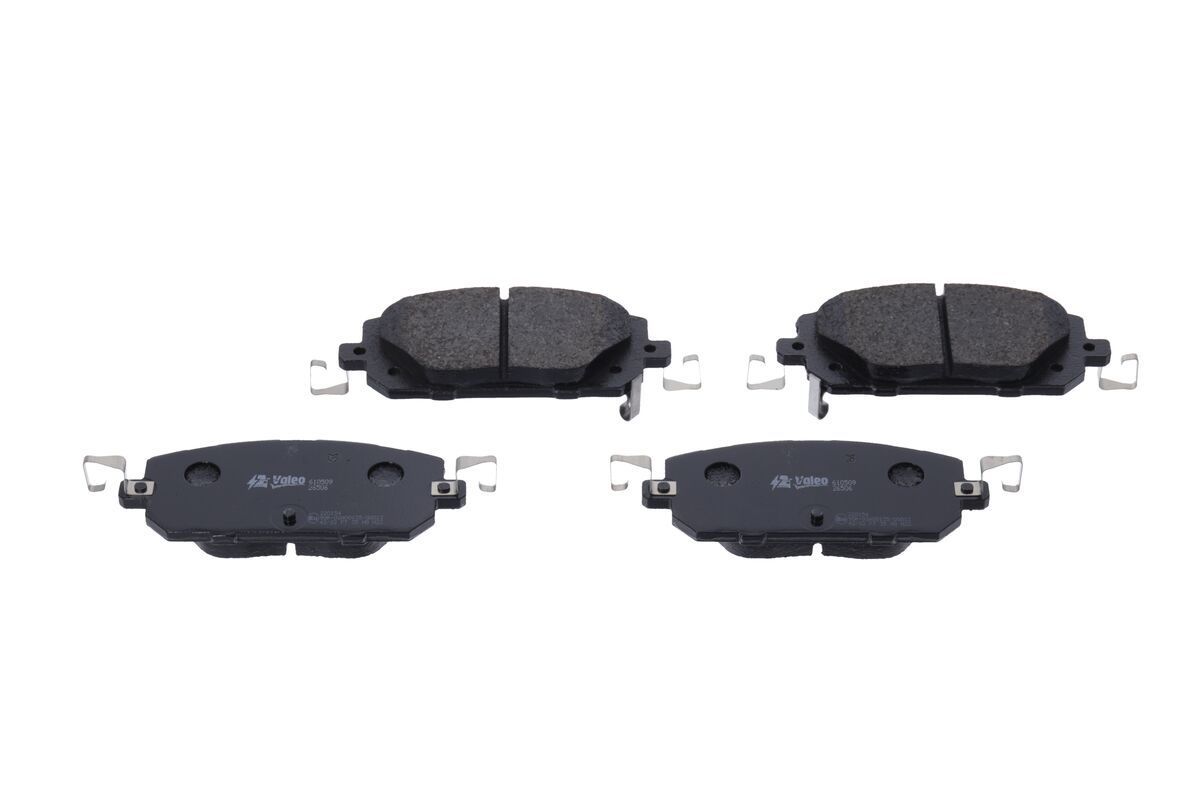 Stabdžių trinkelių rinkinys, diskinis stabdys VALEO 610509