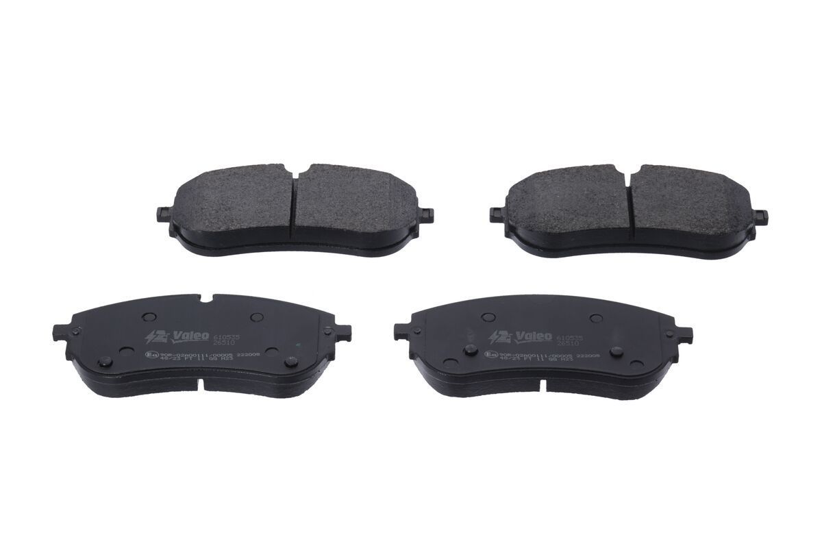 Stabdžių trinkelių rinkinys, diskinis stabdys VALEO 610535