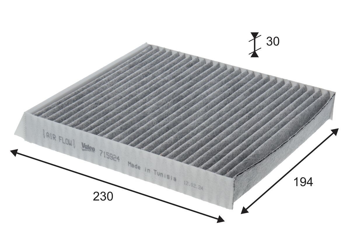 Filtras, salono oras VALEO 715924