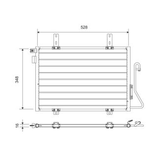 Kondensatorius, oro kondicionierius VALEO 812695
