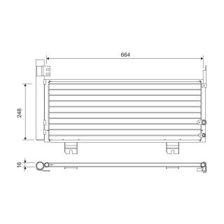 Kondensatorius, oro kondicionierius VALEO 822663