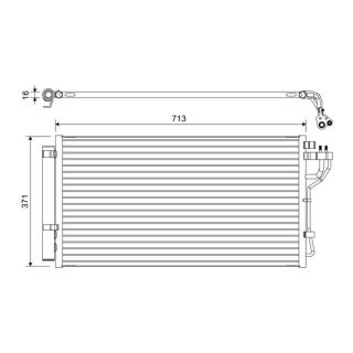 Kondensatorius, oro kondicionierius VALEO 822667