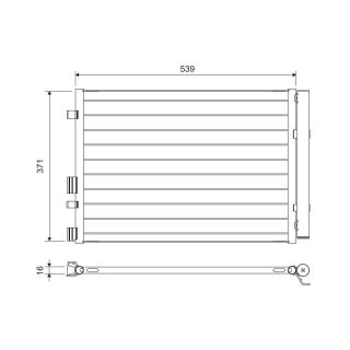 Kondensatorius, oro kondicionierius VALEO 822713