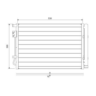 Kondensatorius, oro kondicionierius VALEO 822726