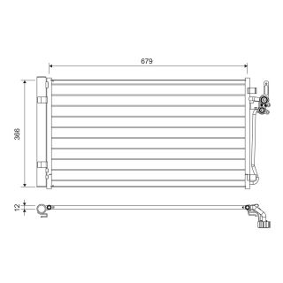 Kondensatorius, oro kondicionierius VALEO 822731