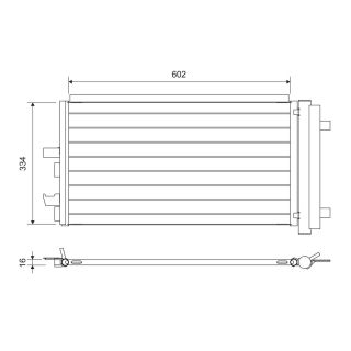 Kondensatorius, oro kondicionierius VALEO 822752