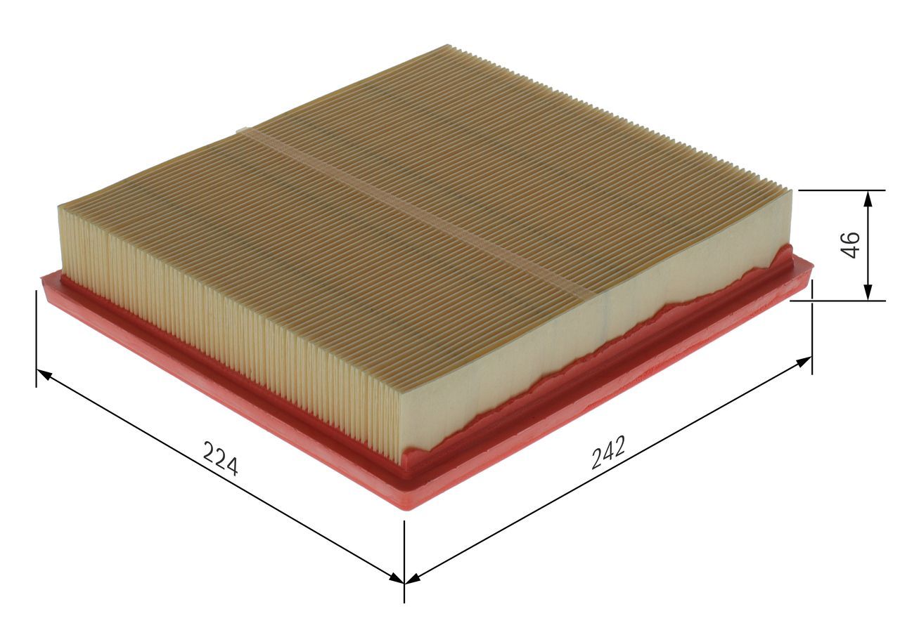 Oro filtras BOSCH F 026 400 668