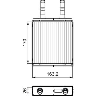 šilumokaitis, salono šildymas VALEO 812409