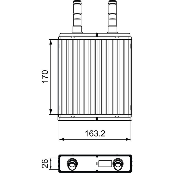 šilumokaitis, salono šildymas VALEO 812409