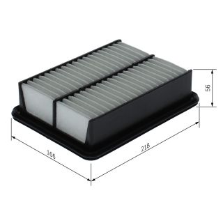 Oro filtras BOSCH F 026 400 691