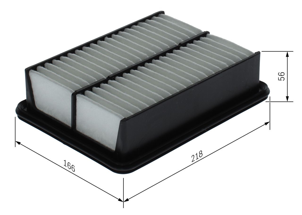 Oro filtras BOSCH F 026 400 691