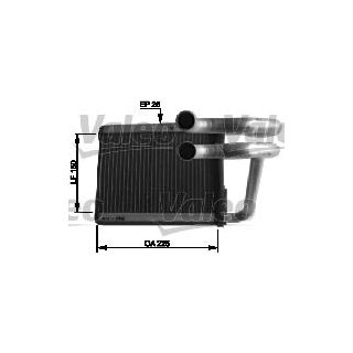 šilumokaitis, salono šildymas VALEO 812434