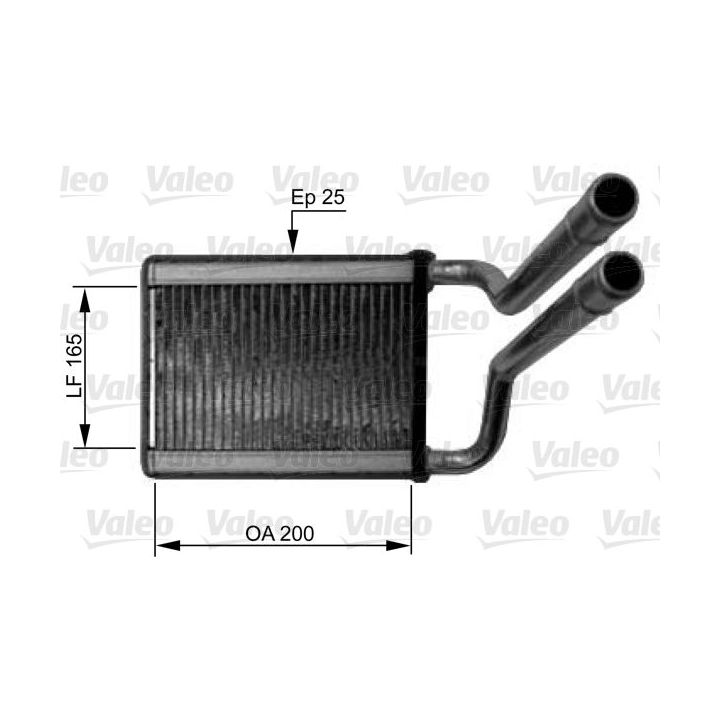 šilumokaitis, salono šildymas VALEO 812438