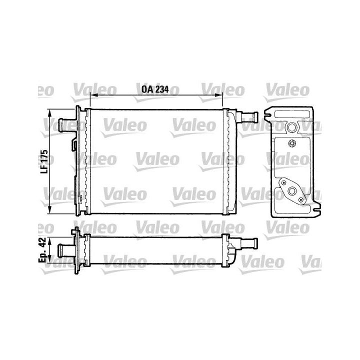šilumokaitis, salono šildymas VALEO 883739