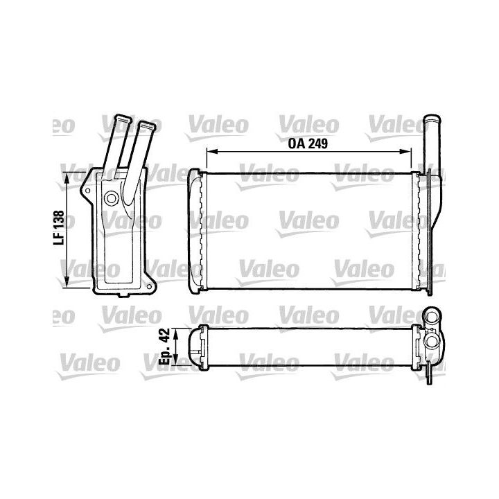 šilumokaitis, salono šildymas VALEO 883742