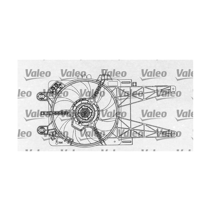 Ventiliatorius, radiatoriaus VALEO 698763