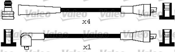 Uždegimo laido komplektas VALEO 346630