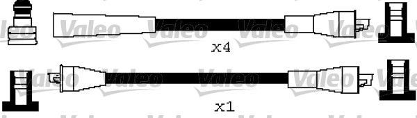 Uždegimo laido komplektas VALEO 346639