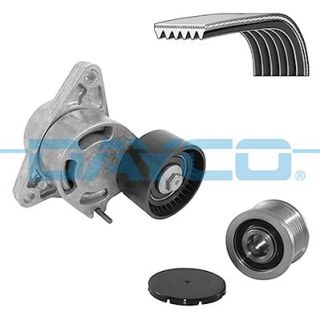 V formos rumbuotas diržas, komplektas DAYCO KPV941