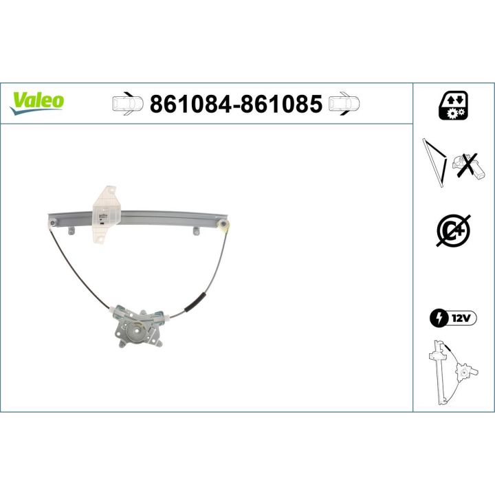 Lango pakėliklis VALEO 861084