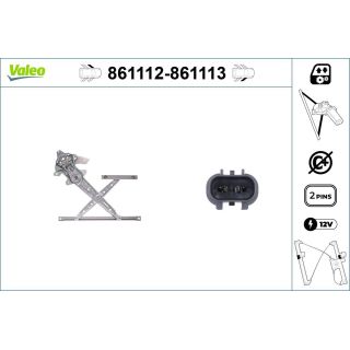 Lango pakėliklis VALEO 861112