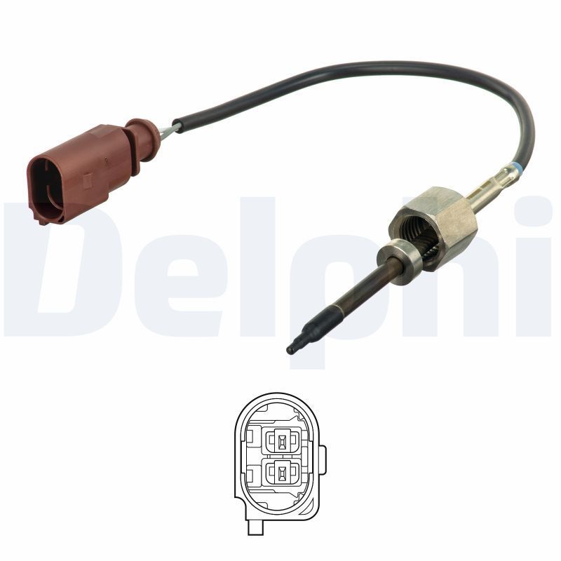 Jutiklis, išmetamųjų dujų temperatūra DELPHI TS30262