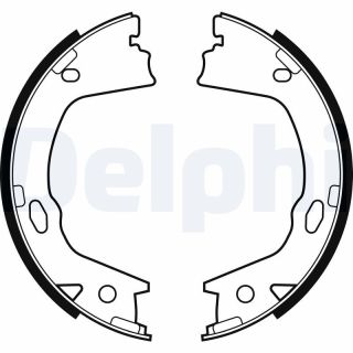 Stabdžių trinkelių komplektas, stovėjimo stabdis DELPHI LS2153