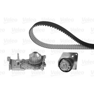 Vandens siurblio ir paskirstymo diržo komplektas VALEO 614639