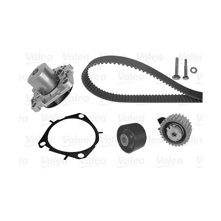 Vandens siurblio ir paskirstymo diržo komplektas VALEO 614641