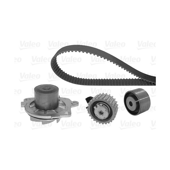 Vandens siurblio ir paskirstymo diržo komplektas VALEO 614654