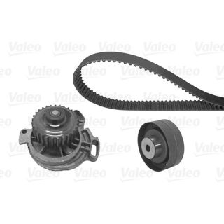 Vandens siurblio ir paskirstymo diržo komplektas VALEO 614671