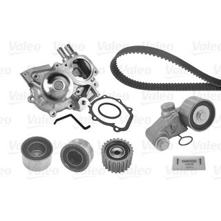 Vandens siurblio ir paskirstymo diržo komplektas VALEO 614677