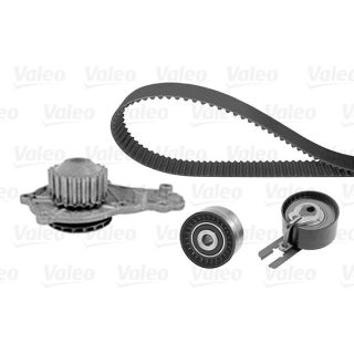 Vandens siurblio ir paskirstymo diržo komplektas VALEO 614678