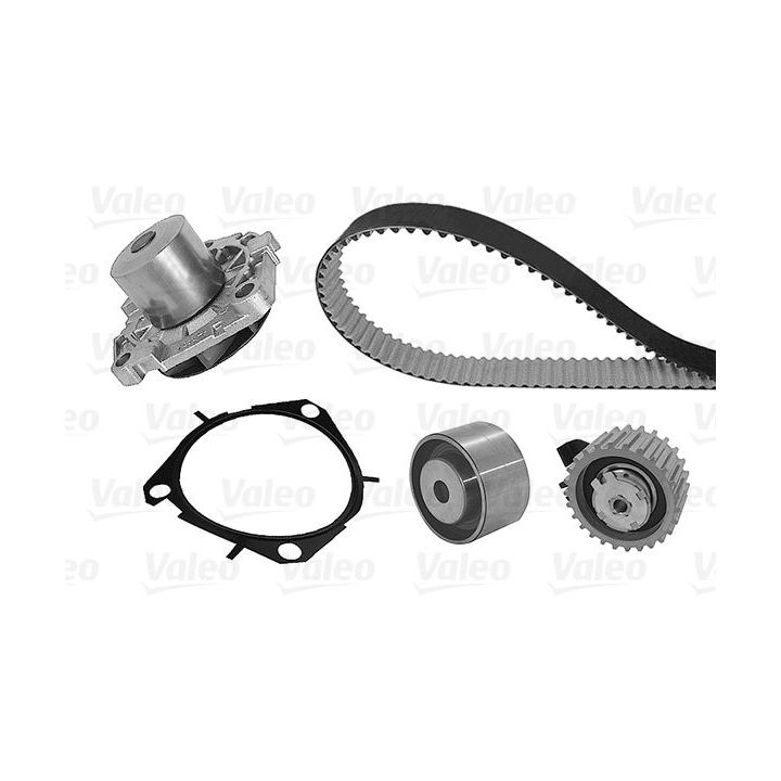 Vandens siurblio ir paskirstymo diržo komplektas VALEO 614683