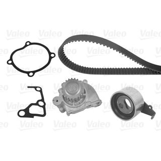 Vandens siurblio ir paskirstymo diržo komplektas VALEO 614687