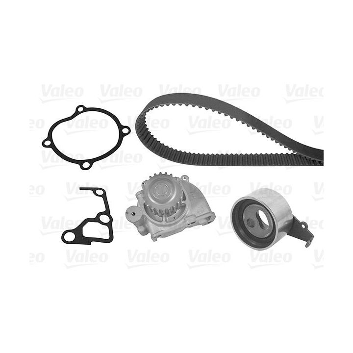 Vandens siurblio ir paskirstymo diržo komplektas VALEO 614687
