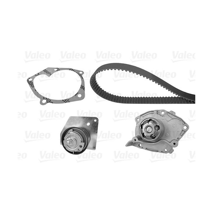 Vandens siurblio ir paskirstymo diržo komplektas VALEO 614688