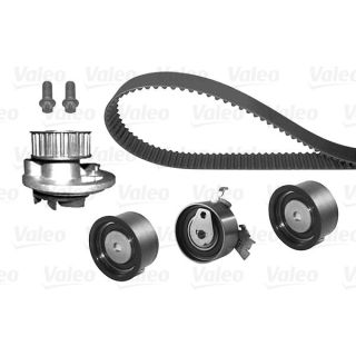 Vandens siurblio ir paskirstymo diržo komplektas VALEO 614689
